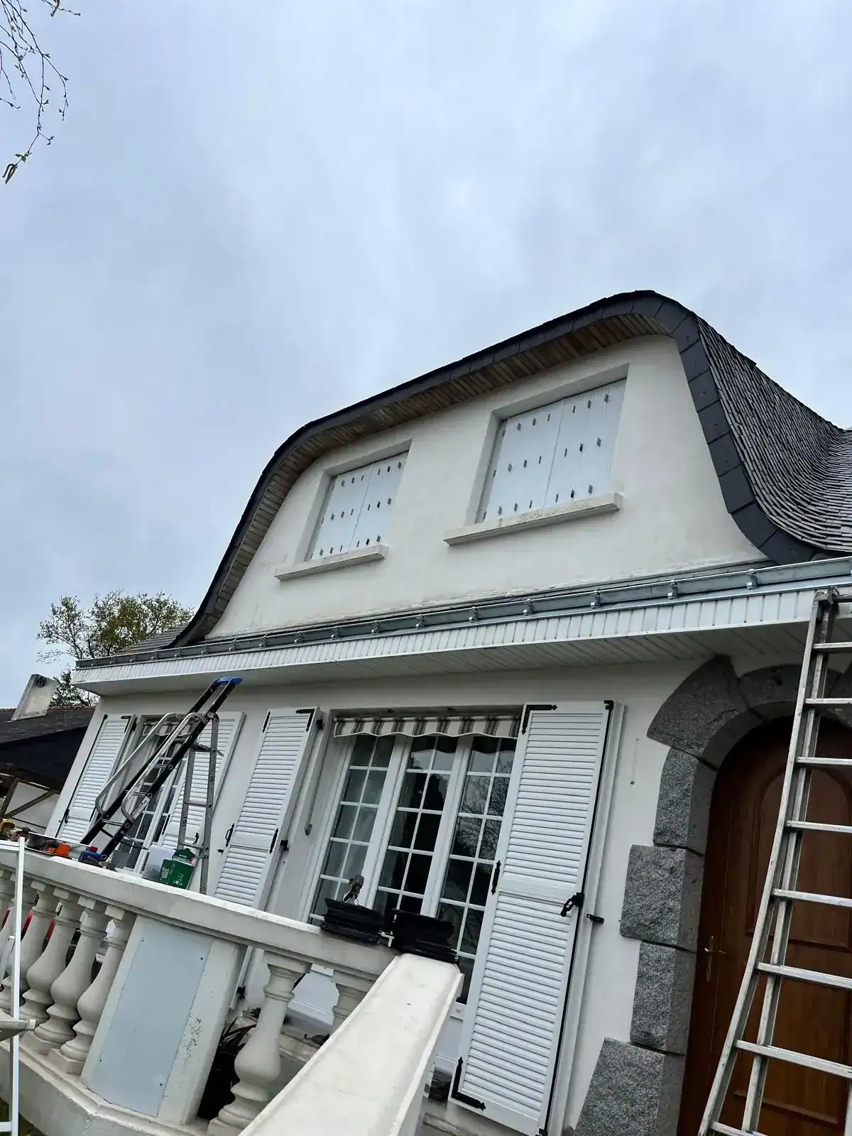 Maison toiture moderne - Rénovation complète Nantes