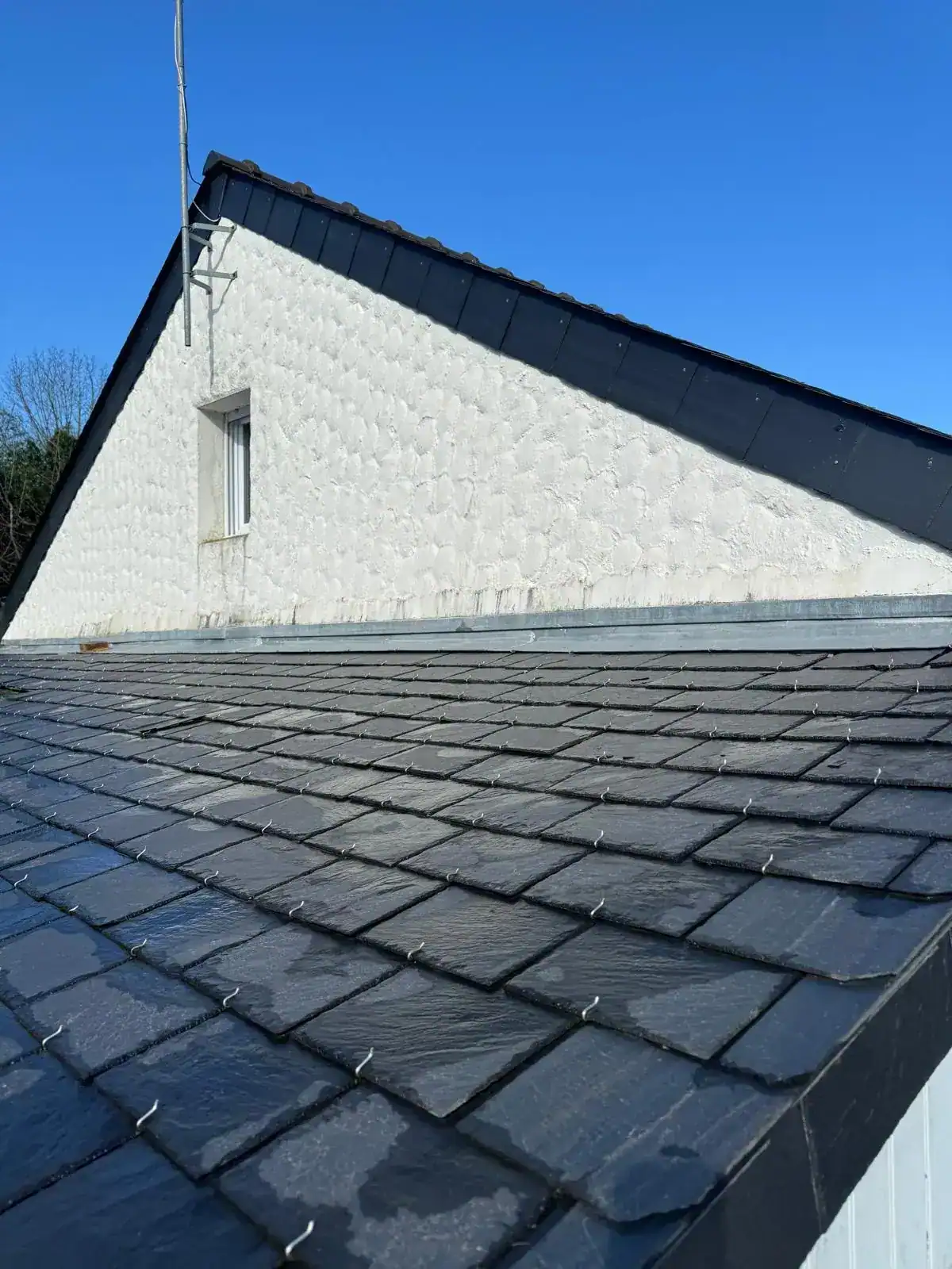 Toiture ardoise neuve - Artisan couvreur Nantes